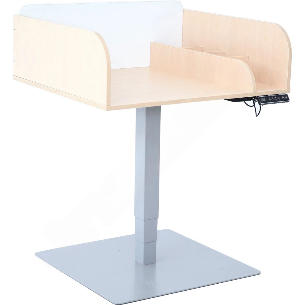 Elektrisch höhenverstellbarer Wickeltisch