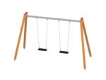 Quadro Doppelschaukel mit 1 Sicherheitsschaukelsitz + 1 Kleinkindersitz - 31207 large