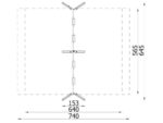 Orbis Schaukelkombi mit Sicherheitsschaukelsitz + Kleinkindersitz + Storchennest - 31216 8 large