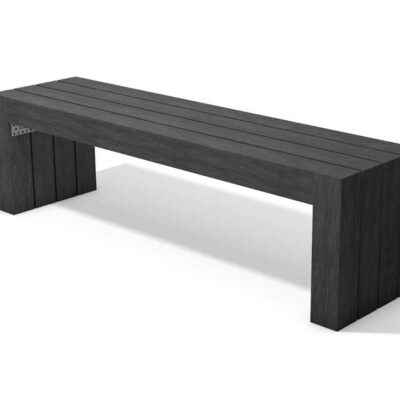 Calero Bank - 150 cm - schwarz