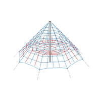 Spinnennetz-Pyramide, blau-rot - NV4305Z a 25