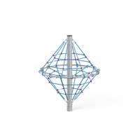 Seilgerät Diamant, drehbar, blau-rot - NV4313Z b 25
