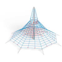 Seil-Pyramide Zauberhut, blau-rot - NV4315Z b 23