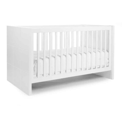 Childhome Kinderbett - Quadro White - 70x140 cm + Latten