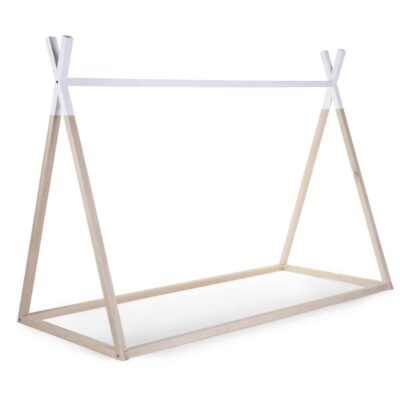 Childhome Tipibett - 90x200 cm - Holz - Naturell Weiß