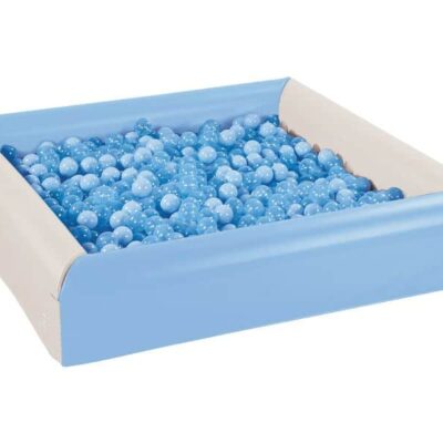 Bällebad Großes Becken in drei Farben - Mit Bällen