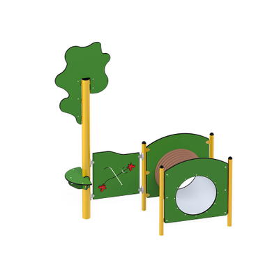 Dino Tunnel mit Baum