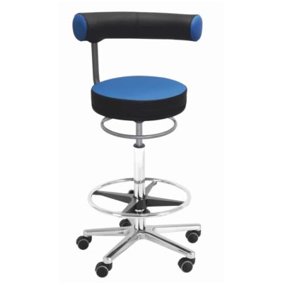 Sanus®-Gesundheitsstuhl Hochstuhl aus Kunstleder - Lehne fest