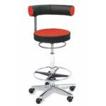Sanus®-Gesundheitsstuhl Hochstuhl aus Kunstleder – Lehne fest - image SALF63K06100 1
