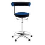 Sanus®-Gesundheitsstuhl Hochstuhl aus Stoff – Lehne fest - image SALF63S04100 1