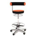 Sanus®-Gesundheitsstuhl Hochstuhl aus Stoff – Lehne fest - image SALF63S05100 1