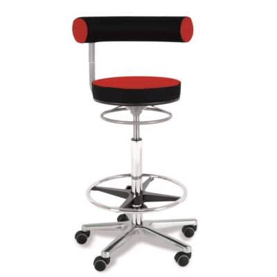 Sanus®-Gesundheitsstuhl Hochstuhl aus Stoff - Lehne fest