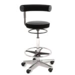 Sanus®-Gesundheitsstuhl Hochstuhl aus Stoff – Lehne fest - image SALF63S08100 1