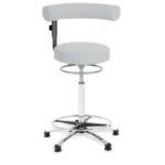 Sanus®-Gesundheitsstuhl Hochstuhl aus Kunstleder – Lehne höhenverstellbar - image SALH63K14400 1