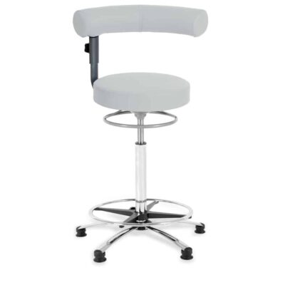 Sanus®-Gesundheitsstuhl Hochstuhl aus Kunstleder - Lehne höhenverstellbar