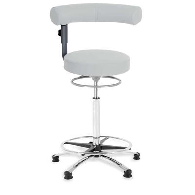 Sanus®-Gesundheitsstuhl Hochstuhl aus Kunstleder – Lehne höhenverstellbar
