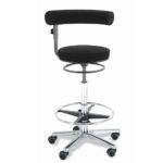 Sanus®-Gesundheitsstuhl Hochstuhl aus Stoff – Lehne höhenverstellbar - image SALH63S01300 1