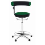 Sanus®-Gesundheitsstuhl Hochstuhl aus Stoff – Lehne höhenverstellbar - image SALH63S03100 1