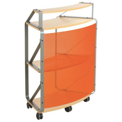 Rolltheke Bia abgerundet mit Aufsatz