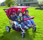 SommerMobil Krippenwagen 4 Sitzer (bunt) - 524 20 03