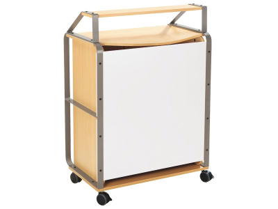 Rolltheke Bia mit Türen, Ladentisch und Ablagefläche – Länge: 85 cm