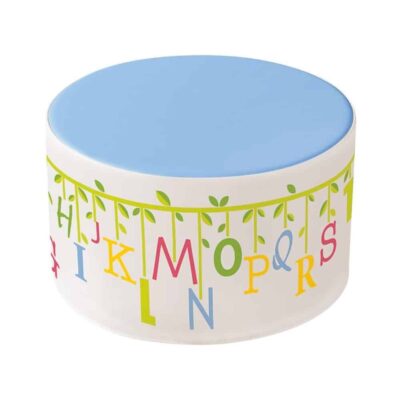 Sitzhocker für die Kita - Alphabet