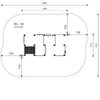 U3-Labyrinth mit Kriechrohr und Motorikwänden - WOODEN WD1437 – Bild 8