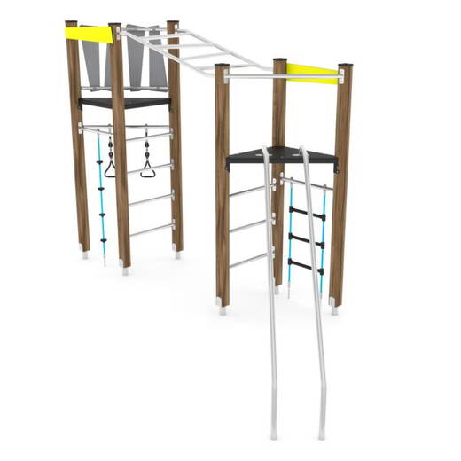 0909-wd14511s Kleiner Kletterpark WOODEN WD1451 - 0909 wd14511s