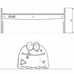 Bank aus Robinienholz ROBINIA RB1392 - 14ea 0912front