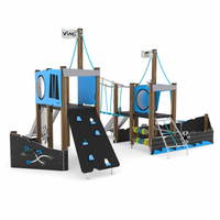 Großes Spielschiff mit 2 Rutschen WOODEN WD1415 – Bild 3