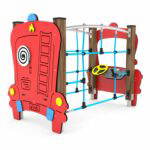 Spielhaus Feuerwehr WOODEN WD1431 - 16d9 wd14312s