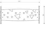 Bank aus Robinienholz ROBINIA RB1392 - 18a9 0912top