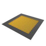 Jumpoo Trampolin quadratisch groß - 22131s