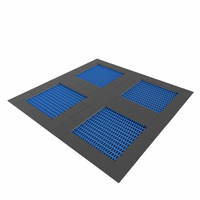 Jumpoo Trampolin Sprunganlage Quadrat – Bild 6