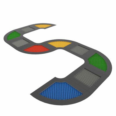 Jumpoo Trampolin Sprunganlage Großes S