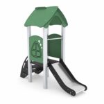 U3-Spielturm mit Treppe und Rutsche – MINISWEET 0104 - 565b 0104c11s