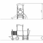Spielhaus Lok WOODEN WD1551 - 5f7a wd1551front