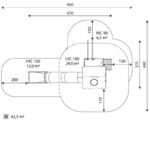 Spielturm mit Röhrenrutsche und Kletterelementen CROOC 0300 - 66a6 0300top