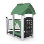 U3-Spielhaus mit Veranda MINISWEET 0101-1 - 8158 0101 1c11s