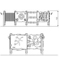 U3-Labyrinth mit Kriechrohr und Motorikwänden - WOODEN WD1437 – Bild 9