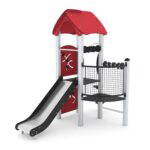 U3-Spielturm mit Rutsche und Podest MINISWEET 0112 - 9d59 0112c21s