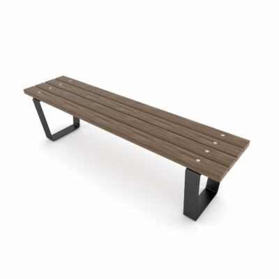 Bank aus Holzlatten PARK 0900-2