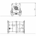 Klettergerüst Polizeiauto mit Kletternetz und Armaturenbrett – WOODEN WD1430 - af30 wd1430front