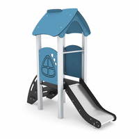 U3-Spielturm mit Treppe und Rutsche - MINISWEET 0104 – Bild 5