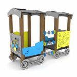Spielhaus Waggon WOODEN WD1552 - c59f 15522s