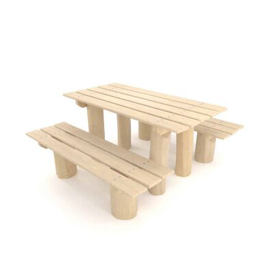 Sitzgruppe aus Robinienholz ROBINIA RB1393