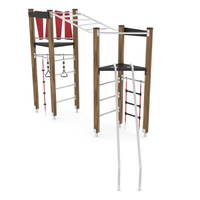 Kleiner Kletterpark WOODEN WD1451 – Bild 4