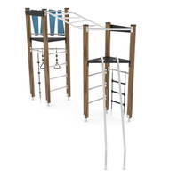 Kleiner Kletterpark WOODEN WD1451 – Bild 5