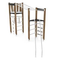Kleiner Kletterpark WOODEN WD1451 – Bild 6