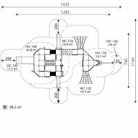 Spielanlage Piratenschiff mit 3 Rutschen WOODEN WD1580 – Bild 7